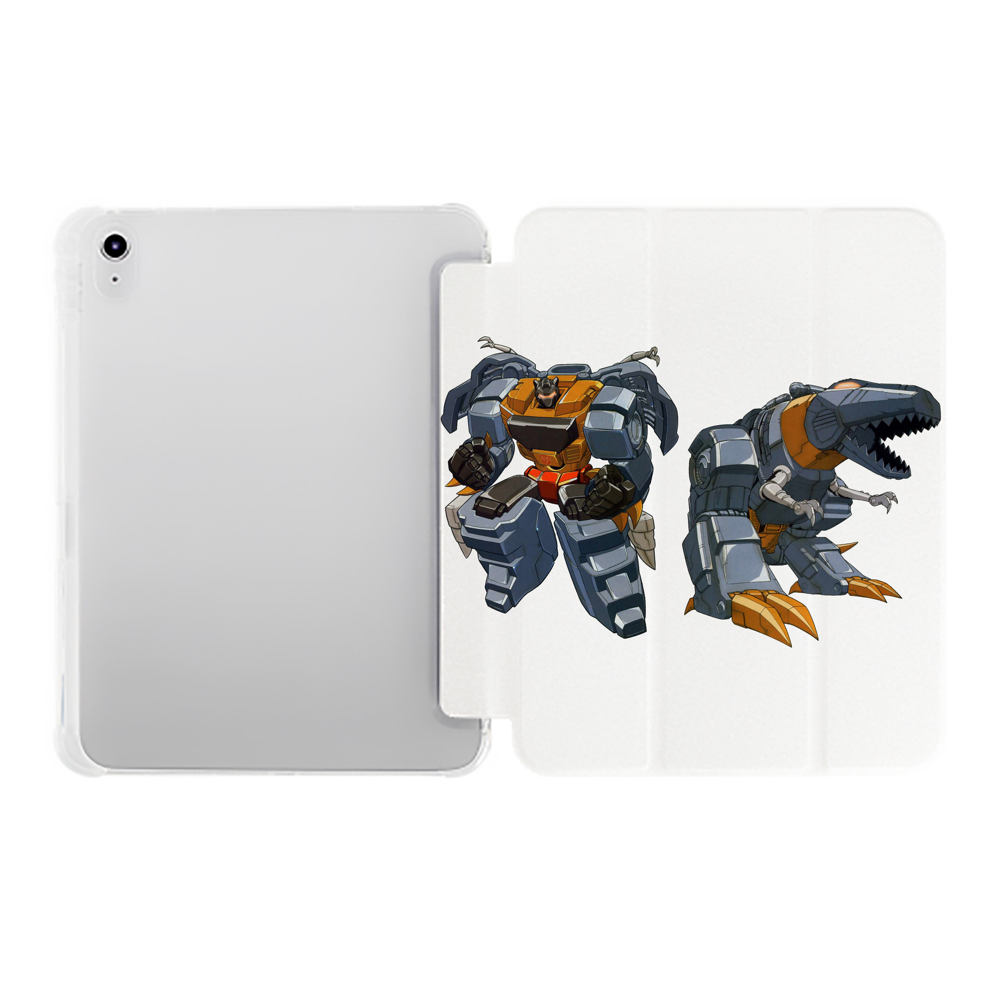 （画像用）  IPad ケース ペン収納付き 三つ折りスタンド PUレザー×シリコン 対応機種9.5/10.5/10.9インチ